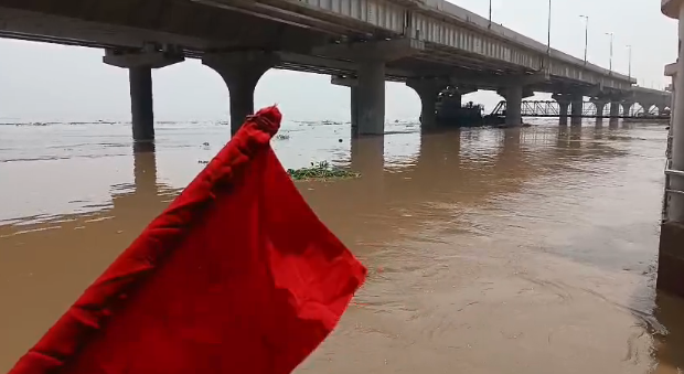 पटना में गंगा के जलस्तर में भारी वृद्धि, आपदा प्रबंधन विभाग ने जारी किया अलर्ट