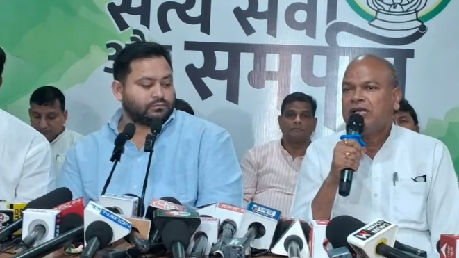 वोटर लिस्ट पुनरीक्षण पर बिहार कांग्रेस का चुनाव आयोग पर हमला: प्रदेश अध्यक्ष राजेश कुमार ने दी खुली चुनौती