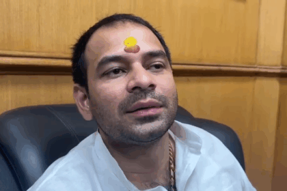 तेज प्रताप यादव का बीजेपी और आरएसएस पर तीखा हमला, सम्राट चौधरी को बताया 'गुंडा पार्टी' का हिस्सा