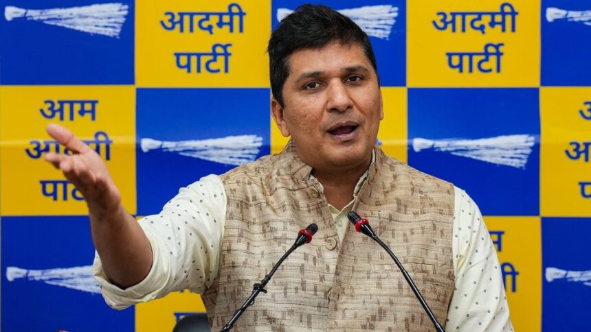 AAP नेताओं का केंद्र सरकार पर वार, सौरभ भारद्वाज ने पोस्ट में जताया दर्द...