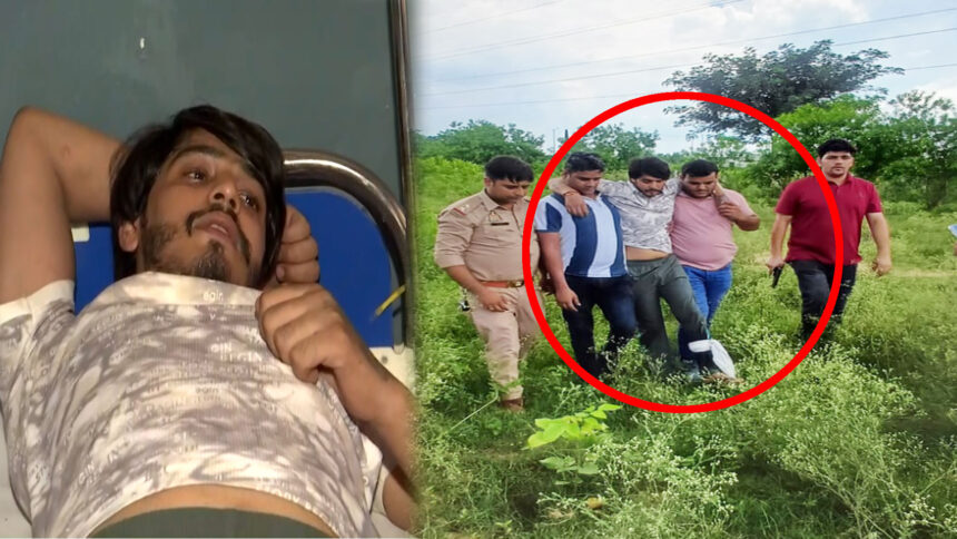 दहेज हत्या का आरोपी विपिन पुलिस मुठभेड़ में घायल, भागने की कोशिश करते समय मारी गोली