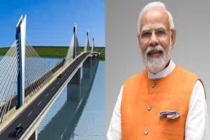 एशिया का दूसरा सबसे चौड़ा औंटा-सिमरिया 6 लेन केबल ब्रिज का PM मोदी कल करेंगे उद्घाटन.