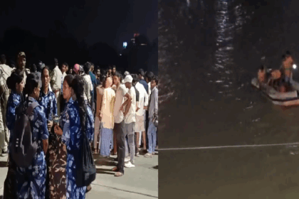 पटना के मरीन ड्राइव पर युवक ने गंगा में लगाई छलांग, खोजबीन जारी