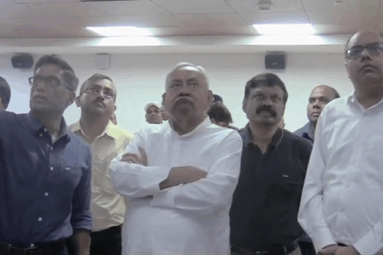 मुख्यमंत्री नीतीश कुमार ने पुलिस मुख्यालय में लिया आपदा तैयारियों का जायजा