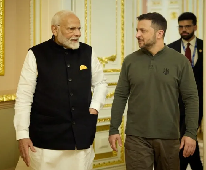 रूस-यूक्रेन युद्ध पर भारत का रुख: PM मोदी ने ज़ेलेंस्की से कहा, 'शांति के लिए प्रतिबद्ध'
