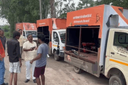 भाजपा के प्रचार रथों पर राजद कार्यकर्ताओं का हमला, बख्तियारपुर में तोड़फोड़ और मारपीट की घटना