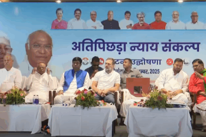 CWC बैठक में कांग्रेस का एजेंडा: सीटों का बंटवारा और अति पिछड़ा वर्ग पर फोकस, बिहार चुनाव के लिए बिछ रही है बिसात