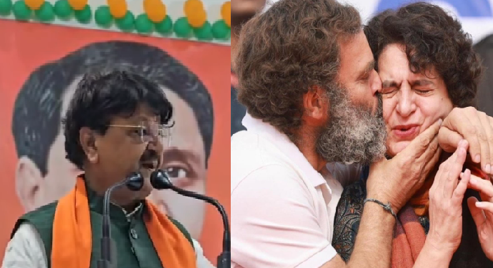 कैलाश विजयवर्गीय के राहुल-प्रियंका पर बयान से बवाल, कांग्रेस ने कहा- 'पवित्र रिश्ते का अपमान'