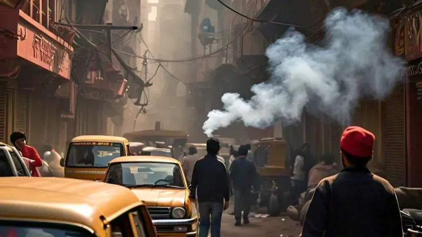 सांस लेना हुआ खतरनाक: दिल्ली की हवा में 11 सिगरेट के बराबर जहर!...