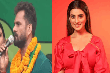 बिहार चुनाव में अक्षरा सिंह का बड़ा बयान: खेसारी लाल पर हमला, पवन सिंह की पत्नी ज्योति सिंह का किया खुला समर्थन