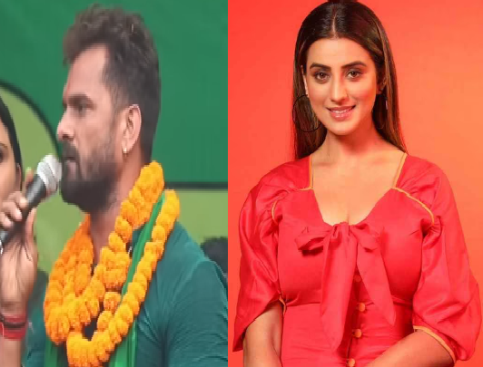 बिहार चुनाव में अक्षरा सिंह का बड़ा बयान: खेसारी लाल पर हमला, पवन सिंह की पत्नी ज्योति सिंह का किया खुला समर्थन