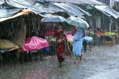 बिहार में बारिश का कहर! कई जिलों में बाढ़-जैसे हालात का खतरा, रेड अलर्ट घोषित…