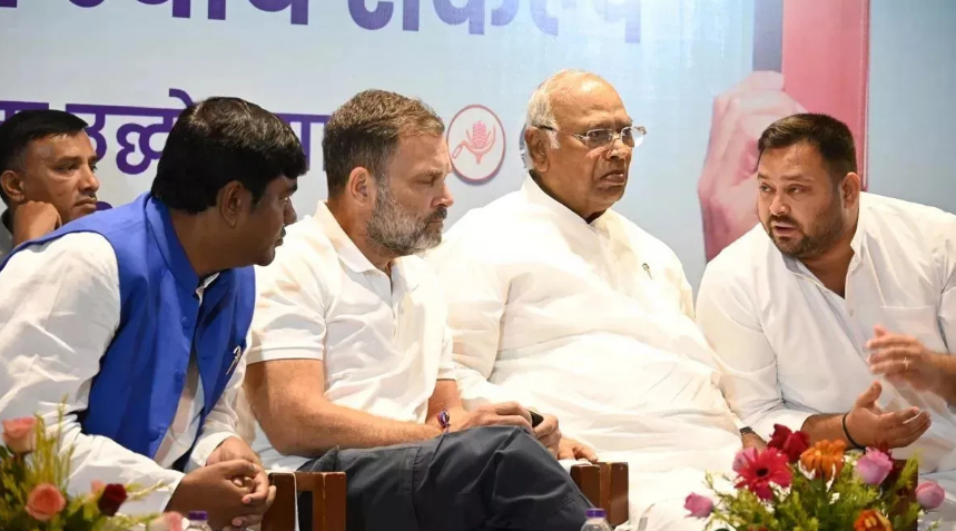 बिहार महागठबंधन में गतिरोध: पहले चरण के नामांकन में अकेले उतरे दल, सीटों पर 'दोस्ताना' लड़ाई तय
