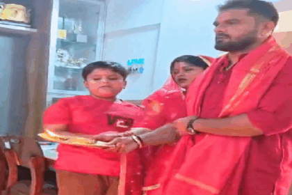 छपरा से हारे खेसारी लाल यादव को याद आए भगवान श्रीराम, विवादास्पद बयान के बाद पूजा का वीडियो पोस्ट कर चौंकाया