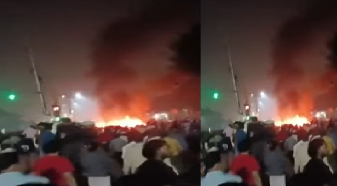 दिल्ली के लाल किले के पास बड़ा धमाका, दुकानों और वाहनों में आग लगी, कई लोग घायल
