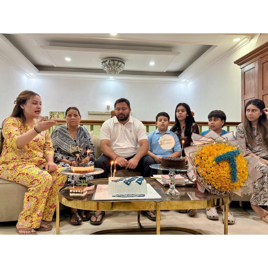 तेजस्वी यादव का 37वां जन्मदिन: राजद कार्यालय में 36 पौंड का केक और 'मुख्यमंत्री' वाले पोस्टर, कार्यकर्ताओं में भारी उत्साह