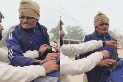 बिहार में शराबबंदी की धज्जियां उड़ाते हुए होमगार्ड पकड़ा गया, वायरल वीडियो में दिया अजीब तर्क