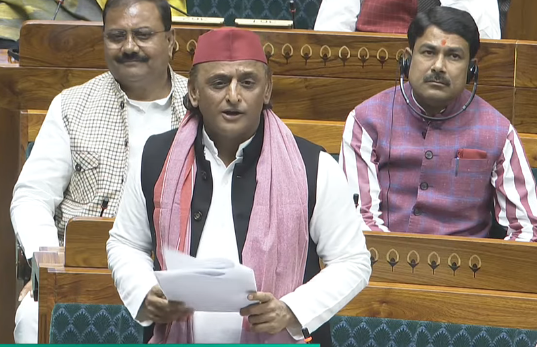 अखिलेश यादव : मृतक BLOs के परिजनों को ₹1 करोड़ मुआवजा, चुनाव बैलेट पेपर से हों; संसद में चुनावी सुधारों पर जोरदार बहस