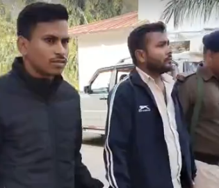 राजस्व कर्मचारी राहुल कुमार घूस लेते पकड़ा गया, करोड़ों की जमीन के कागजात सुधारने का मामला