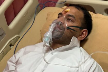 तेजप्रताप यादव की बिगड़ी तबीयत, पेट दर्द के बाद मेडिवर्सल अस्पताल में भर्ती…