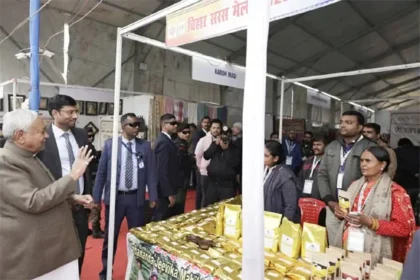 सरस मेला-2025 का सीएम नीतीश ने लिया जायजा, ग्रामीण अर्थव्यवस्था को दी नई रफ्तार…