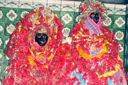 आरा के आरण्य देवी मंदिर में उमड़े हजारों श्रद्धालु, माता के आशीर्वाद से शुरू हुआ साल का सफर