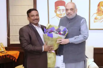 अमित शाह से मिले ओबरा विधायक डॉ. प्रकाश चंद्रा, क्या औरैया-ओबरा बेल्ट में बदलेंगे समीकरण?