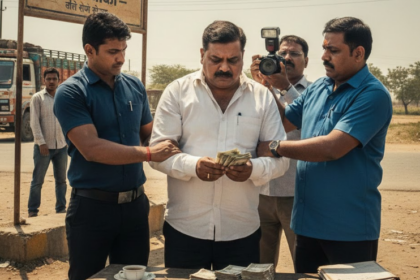 बिहार परिवहन विभाग का बड़ा एक्शन: अवैध वसूली में फंसे ESI गिरफ्तार, विभाग ने थमाया निलंबन पत्र