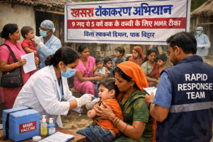 बिहार के बाढ़ अनुमंडल में खसरे की पुष्टि, 9 माह से 5 वर्ष तक के बच्चों के लिए विशेष MMR टीकाकरण अभियान शुरू