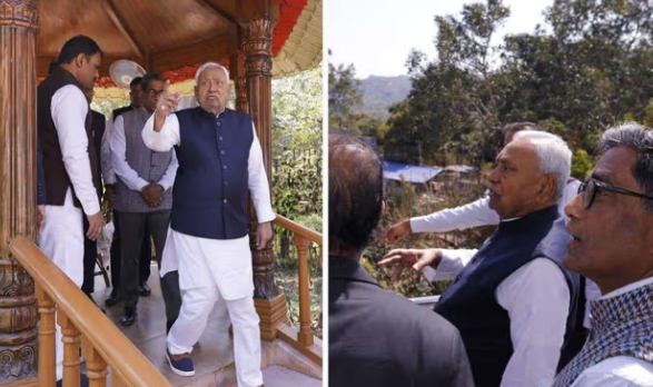 नवादा पहुंचे सीएम नीतीश कुमार, 'हर घर गंगाजल' मिशन को दी नई रफ्तार