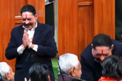 मोकामा विधायक अनंत सिंह का शपथ ग्रहण, एम्बुलेंस में आए 'छोटे सरकार', बिना पढ़े ली शपथ और फिर छुए नीतीश के पैर