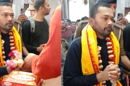 सीएम नीतीश के जन्मदिन पर महावीर मंदिर पहुंचे निशांत कुमार, मुख्यमंत्री के उत्तम स्वास्थ्य के लिए की प्रार्थना