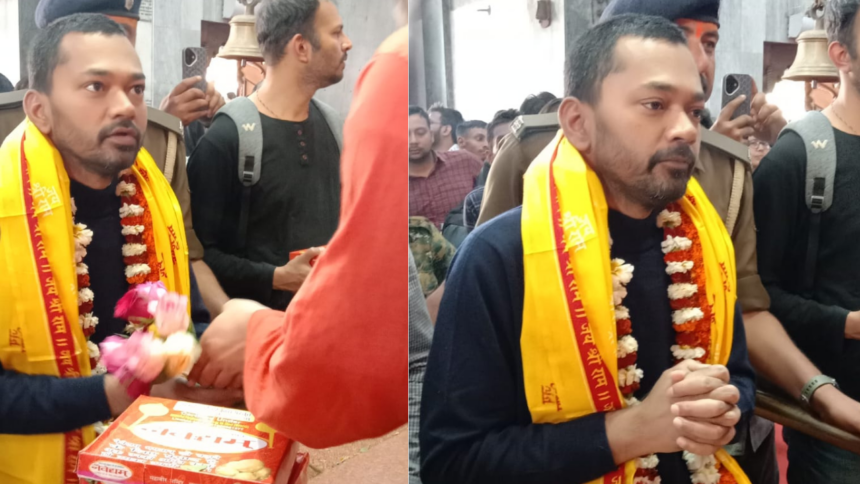 सीएम नीतीश के जन्मदिन पर महावीर मंदिर पहुंचे निशांत कुमार, मुख्यमंत्री के उत्तम स्वास्थ्य के लिए की प्रार्थना