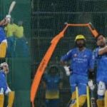 नेट्स पर धोनी के लंबे छक्कों ने मचाई खलबली, MI और GT के खिलाफ मैच से पहले CSK कैंप से आई बड़ी खबर!..