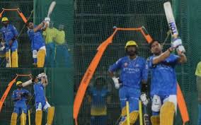 नेट्स पर धोनी के लंबे छक्कों ने मचाई खलबली, MI और GT के खिलाफ मैच से पहले CSK कैंप से आई बड़ी खबर!..
